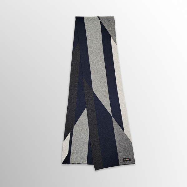 Monochrome Rhombus Scarf